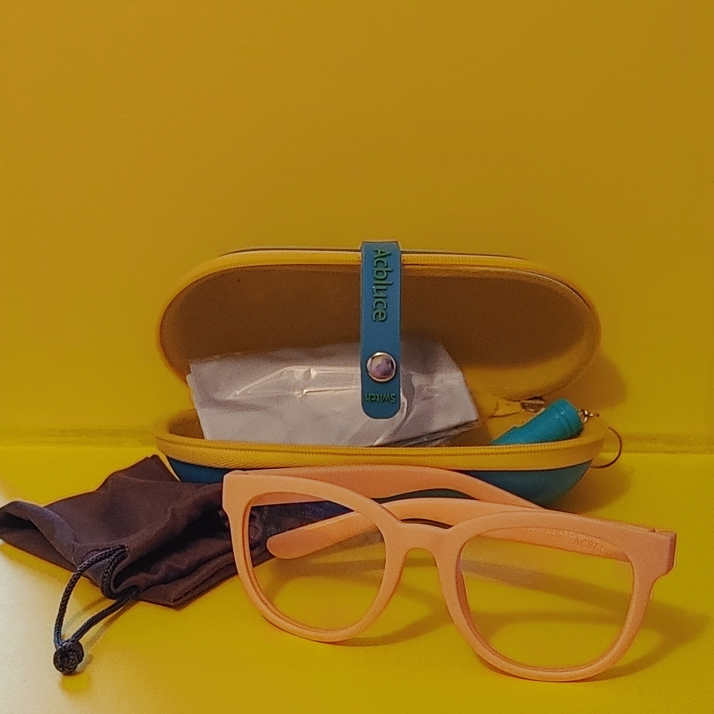 Kids Screen Time Glasses with Case